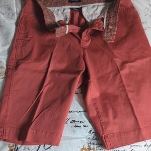 Sonoma Coral Patterned Shorts